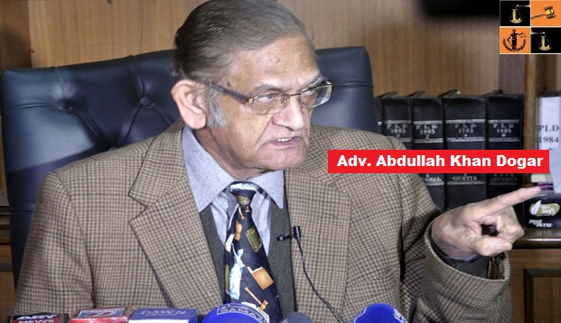 Pakistan SC Advocate Abdullah Khan Dogar, pic by:ONLINEINDUS