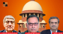 Justice&nbsp;Ashok Bhushan, Justice MR Shah &amp; Justice SK.Kaul