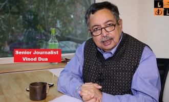 Senior Journalist Vinod Dua, pic by: The Wire