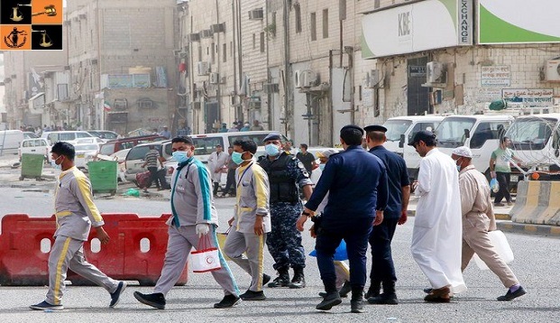 Kuwait and Corona, pic by: Arab News