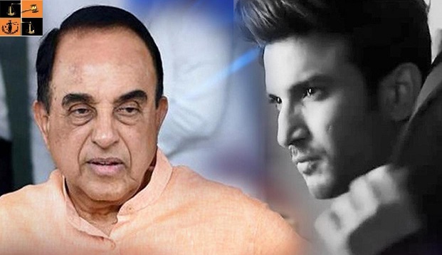 Sushant Singh Rajput and Subramanian Swamy.jpeg