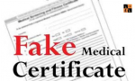 Fake medical certificate.jpg, pic by odishatv