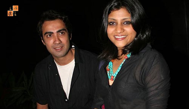 ranvir shorey &amp; konkona sen.jpg, pic by youngisthan