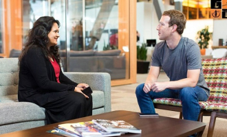 Facebook and Ankhi Das, pic by: The Indian Express