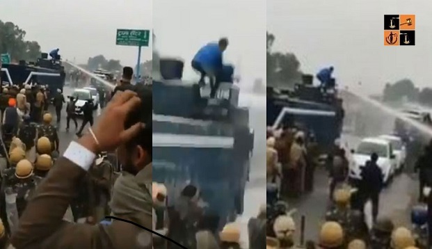 Navdeep turning-off tap farmers protest.jpg