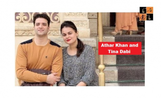 Athar Aamir Khan and Tina Dabbi.jpg