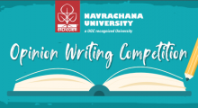 Navrachana University National Opinion Writing Competition.png