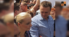 Alexei Navalny &amp; his Wife