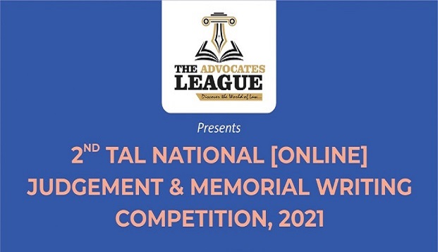 Poster - TAL 2nd National Online Judgement and Memorial Writing Competition, 2021.jpeg