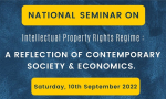 National Seminar on Intellectual Property Rights Regime A Reflection of Contemporary Society & Economics.JPG