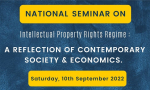 National Seminar on Intellectual Property Rights Regime A Reflection of Contemporary Society &amp; Economics.JPG