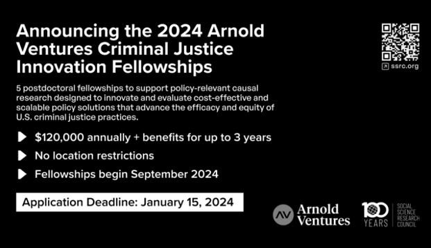 Arnold Ventures Criminal Justice Innovation Fellowships.png