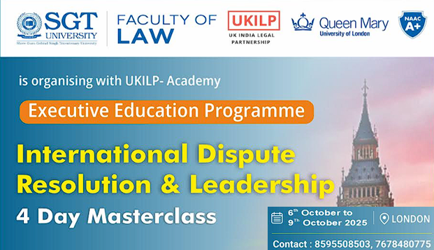 Internation dispute resolution &amp; leadership Classes, SGT, faculty of Law.png