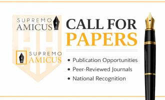Supremeo amicus, Call for papers.png